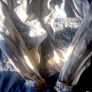 Dekota blue vintage cropped jacket